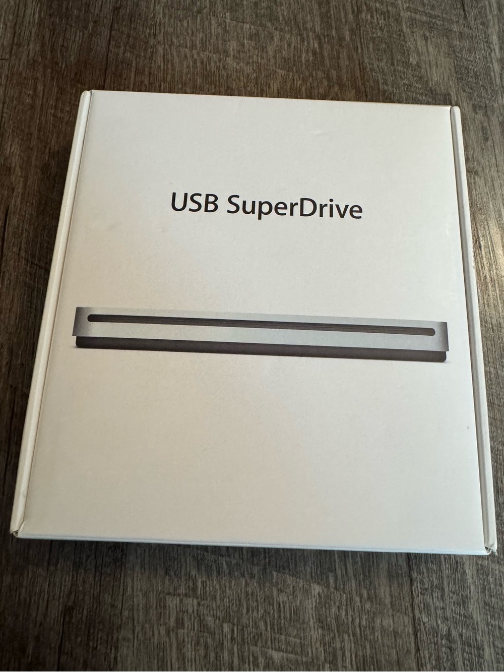 Apple USB SuperDrive MD564Z External CD DVD Drive Silver
